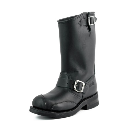 Mayura biker boots Model 1592-6 in Pull Oil Negro