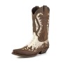 Mayura Boots 2567 Crazy Old Sadale Pitón Blanca