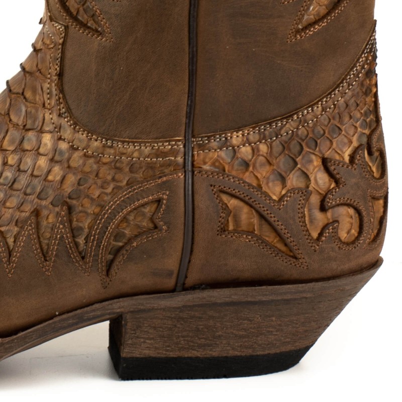 Mayura Boots Desert 2567 Crazy Old Sadale Tierra Python | MAYURA BOOTS
