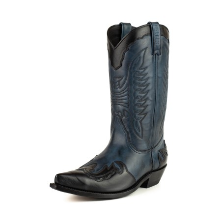✅ Mayura Boots 17 Azul Vintage Box Negro | MAYURA BOOTS