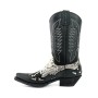 Mayura cowboy boots Model 11 in Crazy Old Negro - Natural Python